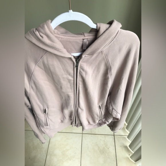 Skims Relaxed French Terry Zip Hoodie Size: S/P - Picture 5 of 14